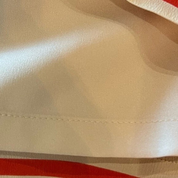 Jessica Howard tan and red belted dress with pockets size 6P - Picture 6 of 8